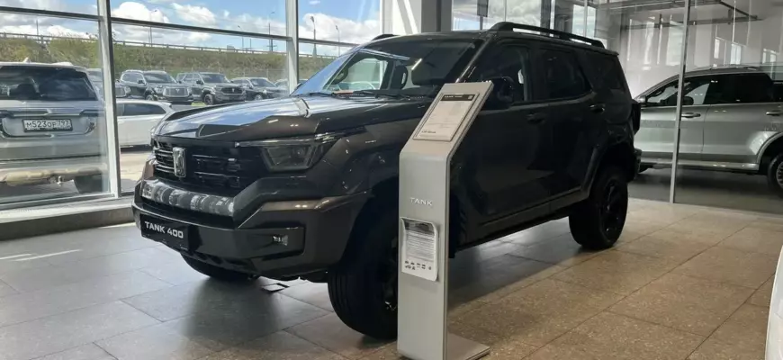 автомобиль танк 400 в гибридной версии